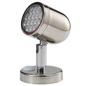 Polished SS 12/24V 3,2W 154Lm 2900-3200K 16 LED HD 42° LED spotlight OS1394710