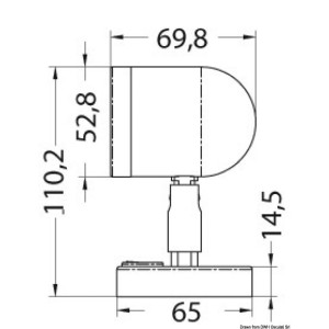 Faretto LED 12/24V 3,2W 154Lm 2900-3200K 16 LED HD Angolo 42° in Ottone Lucido OS1394711-18%