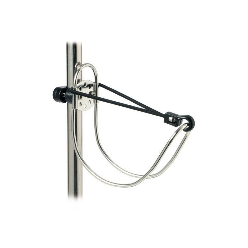 Staffa porta anulare in acciaio inox per parete e tubo da Ø22-25mm N92355104175-5%