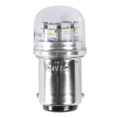 Lampadina BA15D a LED 12/24V 1,2W 100Lm 3000K Bianco Caldo OS1444315-18%