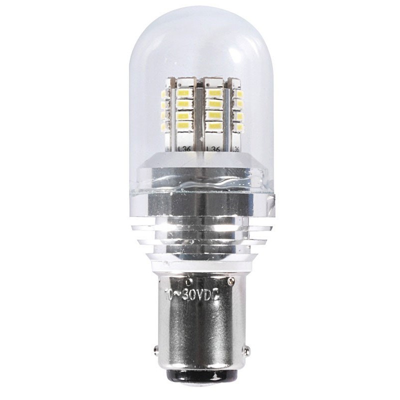 Lampadina BA15D a LED 12/24V 3W 280Lm 3000K Bianco Caldo OS1444317-18%