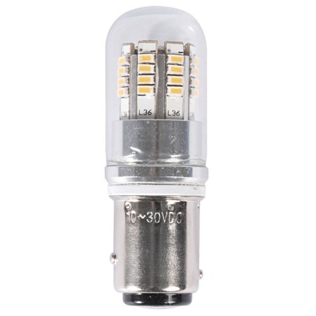 Lampadina LED BAY15D 12/24V 2,5W 240 Lumen Luce Bianca 3000K OS1444401-18%