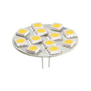 12-LED bulb G4 rear connection 30mm 12/24V 2W 2700K Warm White OS1445002