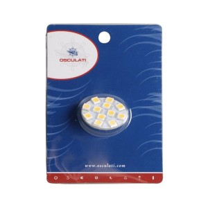 12-LED bulb G4 rear connection 30mm 12/24V 2W 2700K Warm White OS1445002