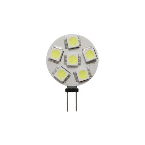Lampadina 12/24V 1,2W 2700K 6LED G4 24mm attacco laterale OS1445005-18%