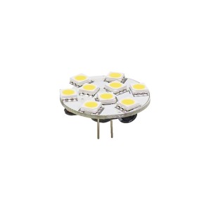 Lampadina 12/24V 2W 2700K 9LED G4 28mm attacco posteriore OS1445010-18%