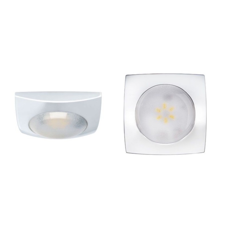 Quick TATÌ 2W 10-15V LED Ceiling Light 3100K Warm White IP40 White 9010 Q27002414