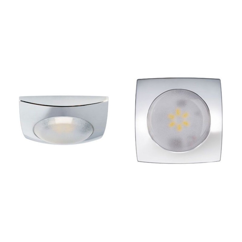 TATÌ 2W 10-15V LED Ceiling Light 3100K Warm White 133lm Chrome Frame Q27002415