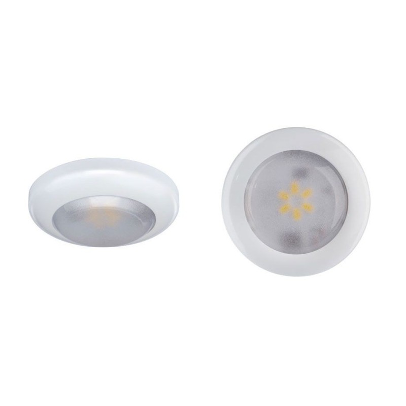 MIRÒ 2W 10-15V LED Ceiling Light 3100K Warm White 133lm White Frame Q27002416