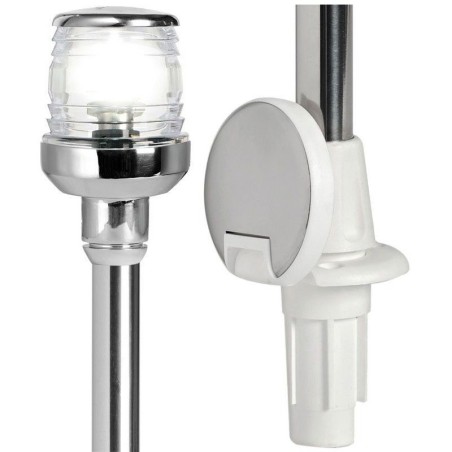 Asta luminosa Inox a 360° Estraibile 100cm Fanale Inox OS1116301-18%