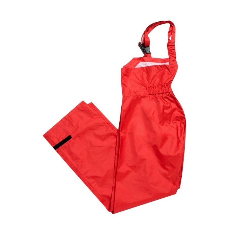 MARLIN Stay-dry Breathable Waterproof Dungarees Red Size L OS2426304-L