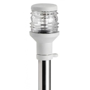 Asta Compact in acciaio inox con fanalino a 360° Retrattile 60cm OS25001942-0%