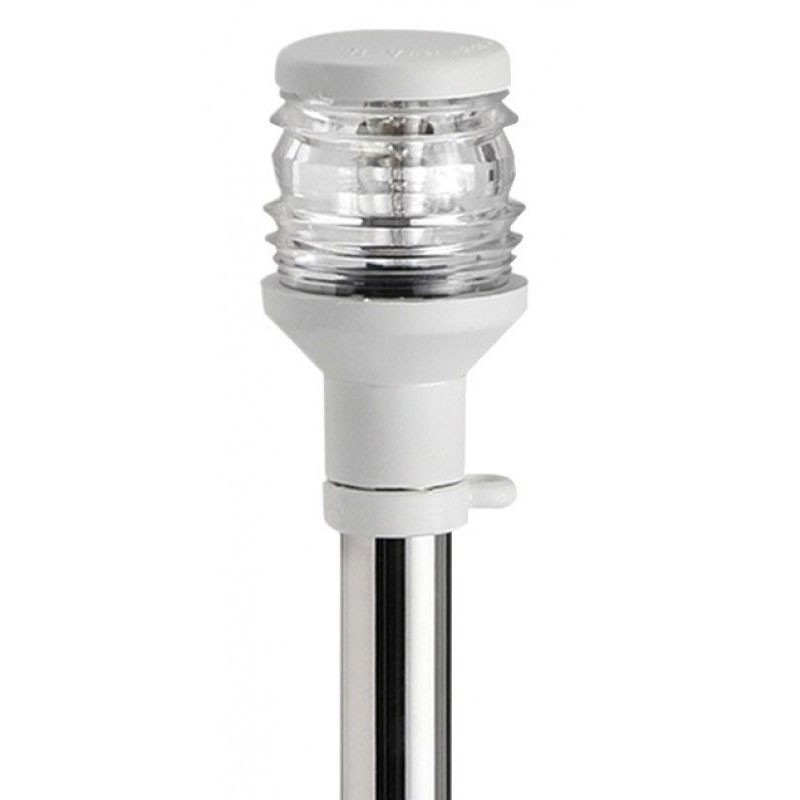 Asta Compact in acciaio inox con fanalino a 360° Retrattile 60cm OS25001942-0%