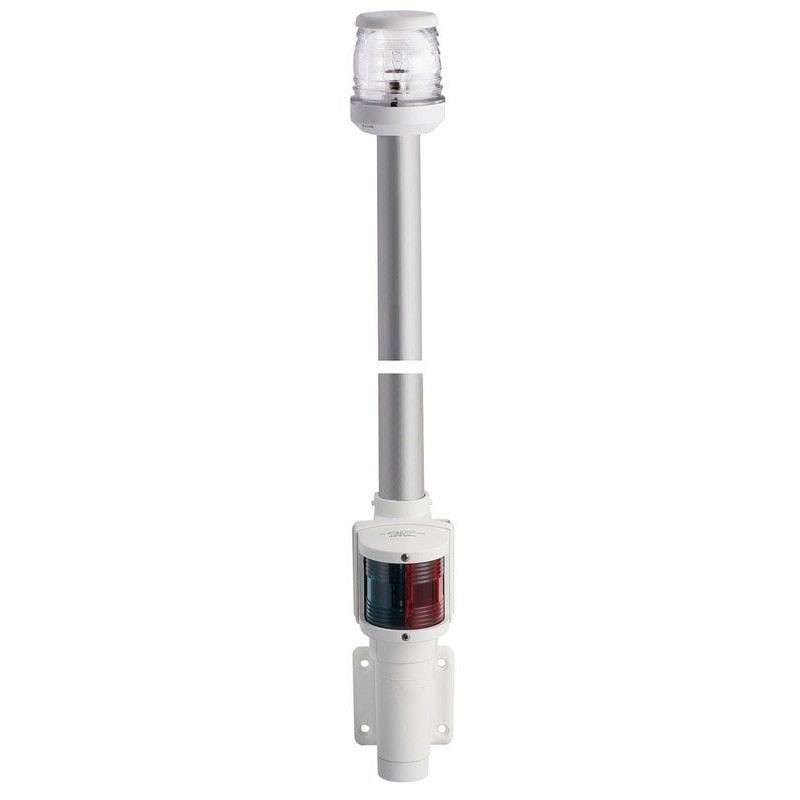 Asta Combinata a parete da 360° con Fanale di Via Verde Rosso 100cm OS25001946-18%