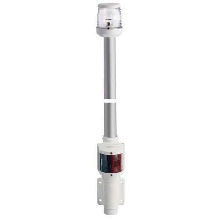 Asta Combinata a parete da 360° con Fanale di Via Verde Rosso 100cm OS25001946-18%