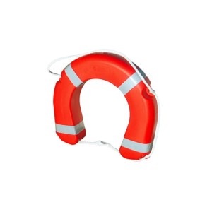 Orange Horseshoe lifebuoy Ø 35x60cm N92955104210