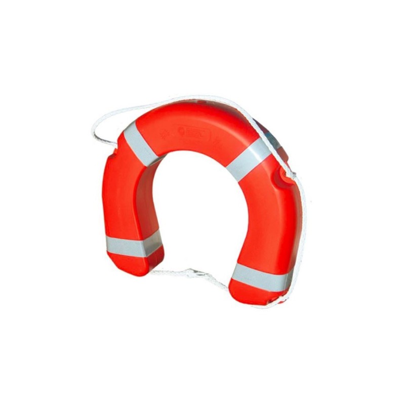 Orange Horseshoe lifebuoy Ø 35x60cm N92955104210