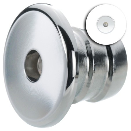 Quick Luci LED di Cortesia TINA 0.48W 10-30V Inox AISI316 e Bianco 9010 Q25200004BL-25%