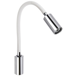 Quick AUDREY WALL S2 1.5W 10-30V Polished Aluminum Reading Light Switch Q25400026BIN