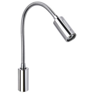 Quick AUDREY WALL USB 1.5W 10-30V Polished Aluminum Reading Light Q25400025BIN