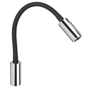 Quick AUDREY WALL USB 1.5W 10-30V Polished Aluminum Reading Light Q25400025BIN