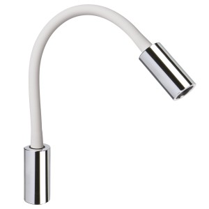 Quick Luce AUDREY WALL USB NS 1.5W Alluminio Cromato 10-30V IP40 B.Naturale Q25400024BIN-25%
