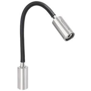 Quick AUDREY WALL 1.5W 10-30V Satin Aluminum Reading Light with Switch Q25400020BIC