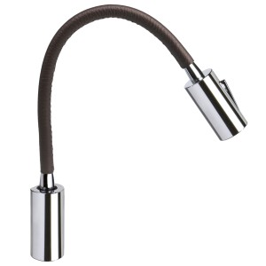 Quick AUDREY WALL 1.5W 10-30V Chrome Aluminum Reading Light with Switch Q25400018BIN