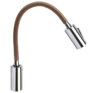 Quick AUDREY WALL 1.5W 10-30V Chrome Aluminum Reading Light with Switch Q25400018BIN