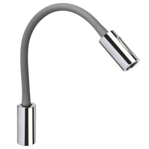 Quick AUDREY WALL 1.5W 10-30V Chrome Aluminum Reading Light with Switch Q25400018BIN