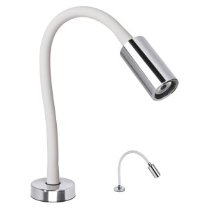 Quick AUDREY NS 1.5W 10-30V Chrome Aluminum Reading Light No Switch Q25400015BIC