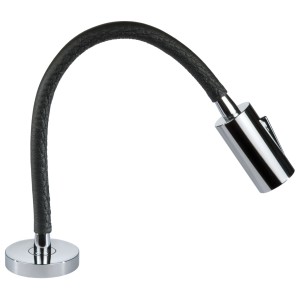 Quick AUDREY 1.5W 10-30V IP40 Chrome Aluminum Reading Light with Switch Q25400014BIN