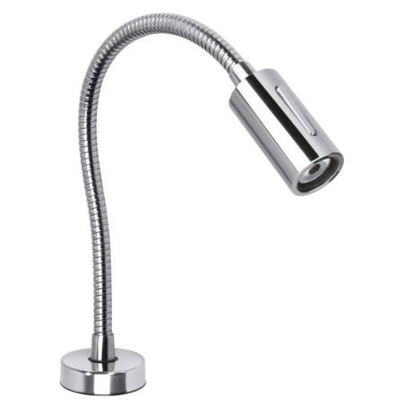 Quick AUDREY 1.5W 10-30V IP40 Chrome Aluminum Reading Light with Switch Q25400014BIC