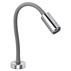 Quick AUDREY 1.5W 10-30V IP40 Chrome Aluminum Reading Light with Switch Q25400014BIC