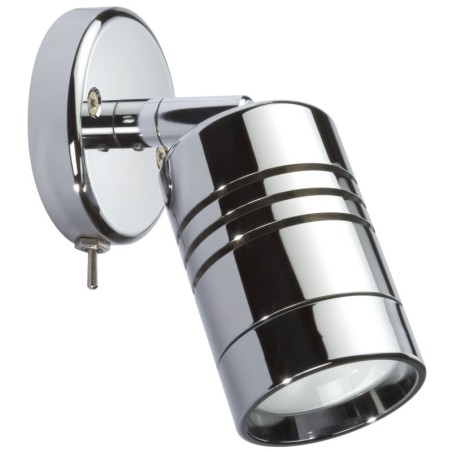 Quick JOYCE 3W 10-30V IP40 Chrome Aluminum Reading Light with Switch Q25400008BIN