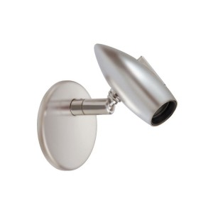 Quick NICOLE 1.5W 10-30V IP40 Satin Aluminum Reading Light with Switch Q25400007BIN