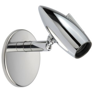 Quick NICOLE 1.5W 10-30V IP40 Chrome Aluminum Reading Light with Switch Q25400006BIN