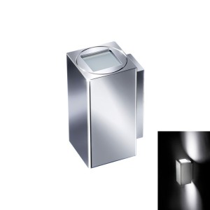 Quick Applique LED Alluminio QB TOWER 4+4W IP40 2 POWER LED B.Naturale Q26002411BIN-25%