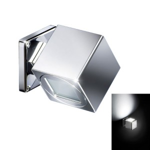 Quick QB SPIN 6W IP40 Aluminum Fixed Wall Light with 1 LED Adjustable Q26002404BIC