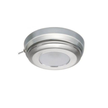 Quick Plafoniera LED MINDY CS 2W 10-30V Inox Satinato Bianca Calda Q27002430BIC-25%