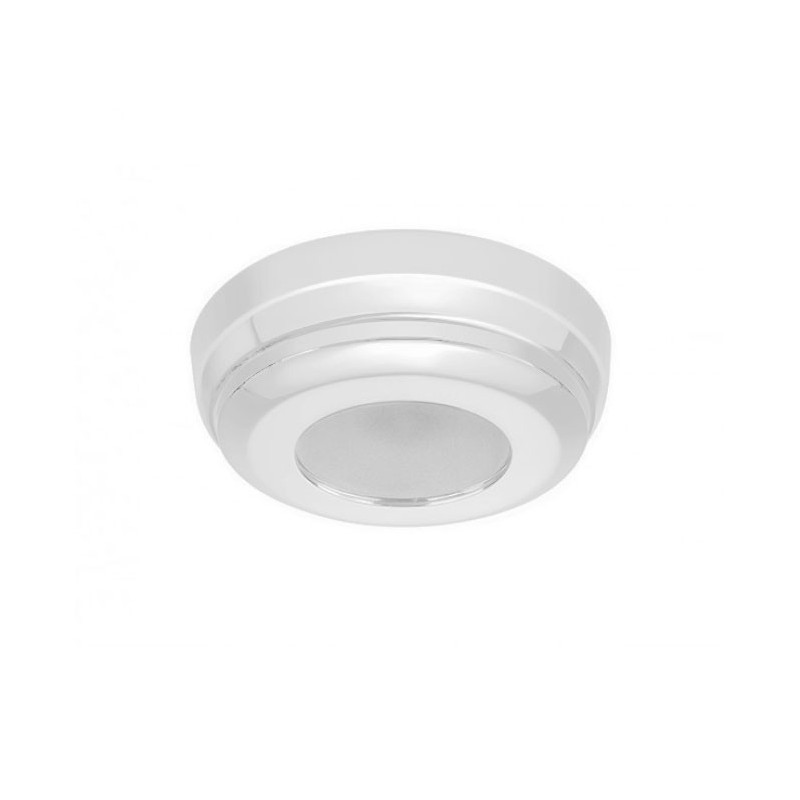 Quick MINDY C 2W 10-30V White 9010 Stainless Steel LED Ceiling Light Ø90mm Q27002428BCR