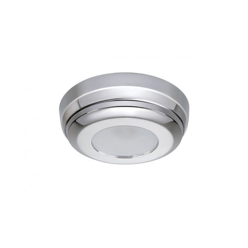 Quick MINDY C 2W 10-30V Polished Stainless Steel LED Ceiling Light Ø90mm Q27002426BCR