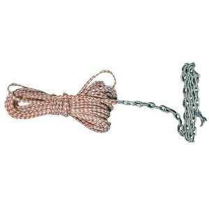 Spezzone di cima con catena Ø 8mm Lunghezza 30 metri OS0110500-40%