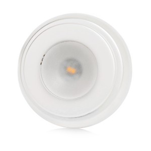Quick Plafoniera LED TIM C 2W 10-30V Acciaio Inox Bianco 9010 Ø90mm Q27002422BIN-25%