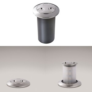 Quick Secret Light 6W 10-30V LED Retractable lamp in Polished Stainless Steel Q26100001BID