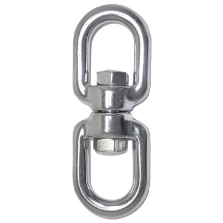 Set 5 pieces of StainleStainless Steel steel spinning wheel - Eye-eye - Pin 8 mm N12401802682-5