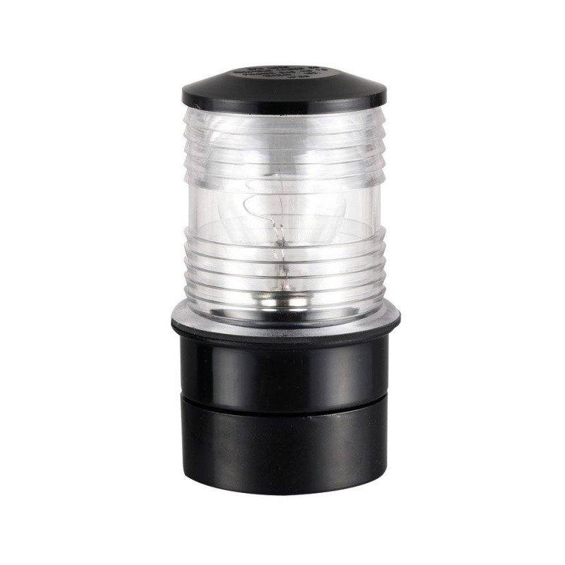 Fanalino testa albero da 360° 60mm Luce Bianca Scocca Nera N52025101905N-0%