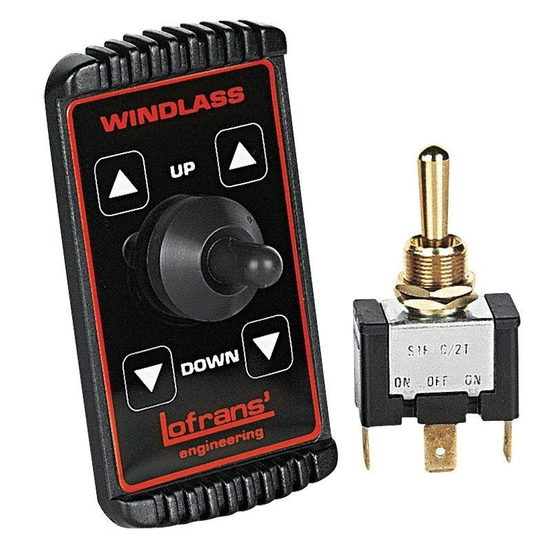 Lofrans Control switch for cockpit Type ''L'' 3 positions Up-Off-Down LZ404728