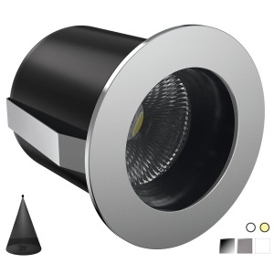 Quick Faretto LED Antiabbagliamento PALLADIO R70 7W 25° 510-550lm IP66 Q25300031BINS