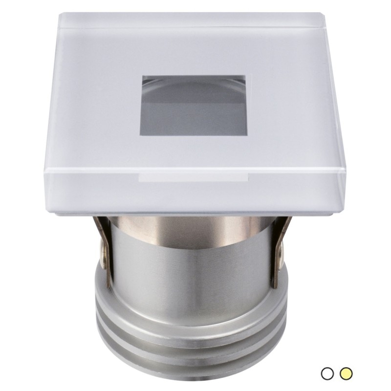 Quick SUGAR HP 3W 10-30V LED Downlight 93-103lm IP65 9mm Glass CO40 Q25300026BIN